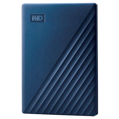 WD 2TB My Passport for Mac USB 3.2 Gen 1 Portable Storage - Blue - WDBA2D0020BBL-WESN