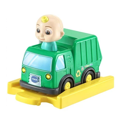 VTech Go! Go! Smart Wheels CoComelon JJ's Recycling Truck and Track
