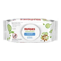 Huggies Natural Care Refreshing Baby Wipes - Cucumber and Green Tea