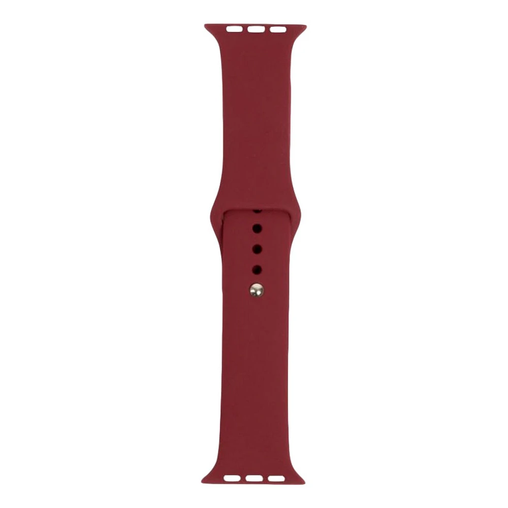 Furo Silicone Band for Apple Watch - 44/45mm - Burgundy