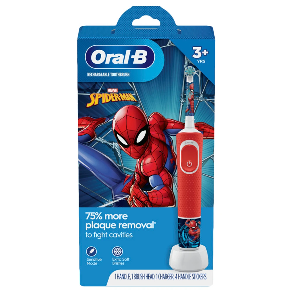 Oral-B Battery Operated Toothbrush - Spiderman - 12916