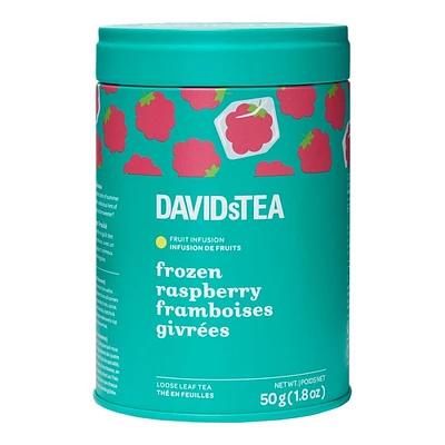DAVIDsTEA Fruit Infusion Tea - Frozen Raspberry - 50g