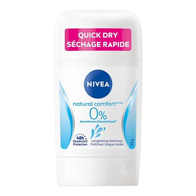 Nivea Natural Comfort 0% Aluminium Deodorant - 52g