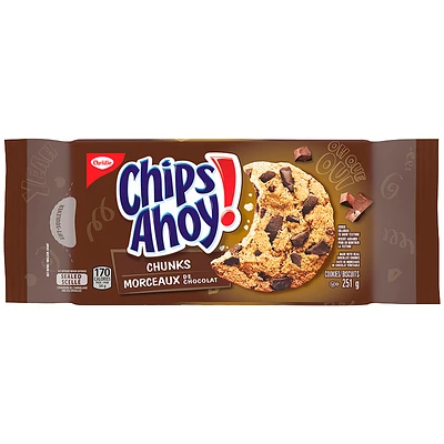 Christie Chips Ahoy Cookies - Chunks - 251g