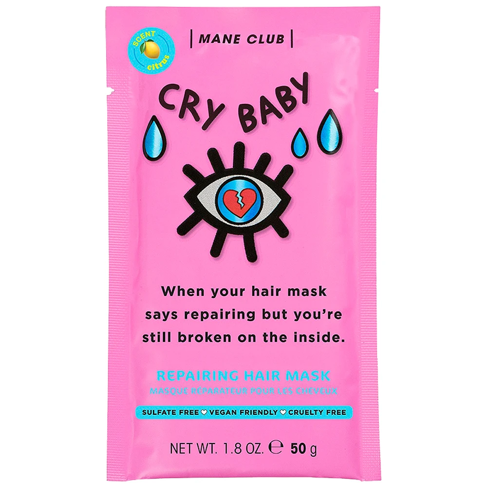 Mane Club Repairing Hair Mask - Cry Baby - 50g