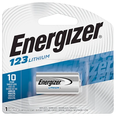 Energizer 3V Lithium Battery Single EL123