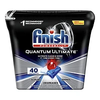 Finish Powerball Quantum Ultimate Dishwashing Detergent Tabs - 40s