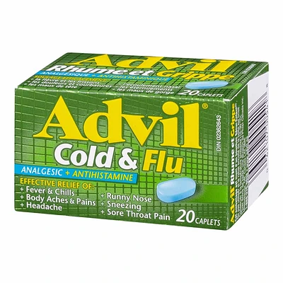 Advil Cold & Flu Caplets - 20s