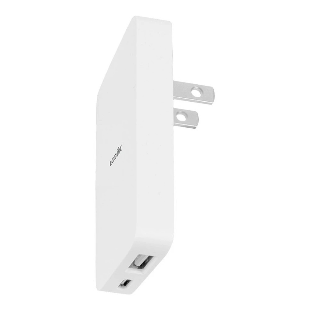 LOGiiX Power Plus 20 Slim USB-A & USB-C Power Adapter - LGX-13462