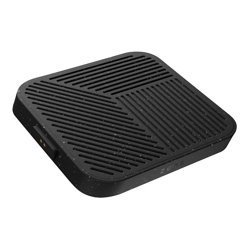 Zens Modular Single Wireless Charger Main Station - Black - ZEMSC1P/00