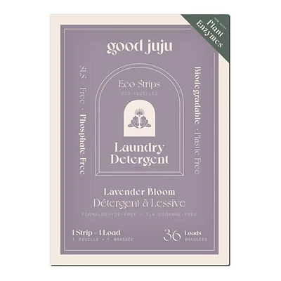 Good Juju Eco-Strips Detergent - Lavender Bloom - 36 strips