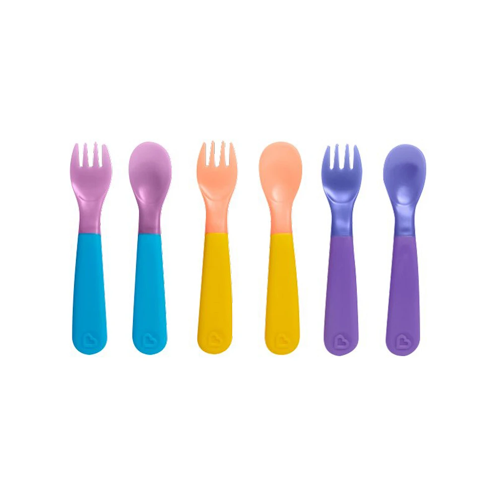 Munchkin Colorreveal Cutlery Set - Multi - 6 pcs