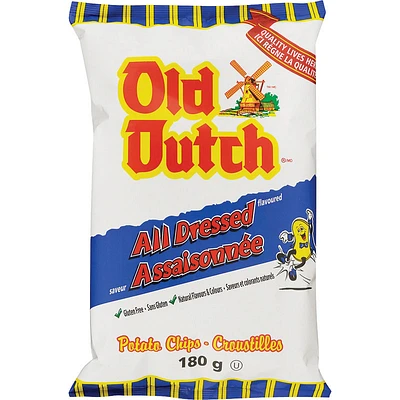 Old Dutch Potato Chips - All Dressed - 180g