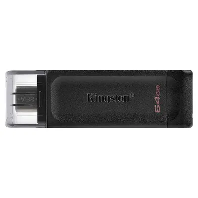 Kingston DataTraveler USB-C Flash Drive - Black - GB