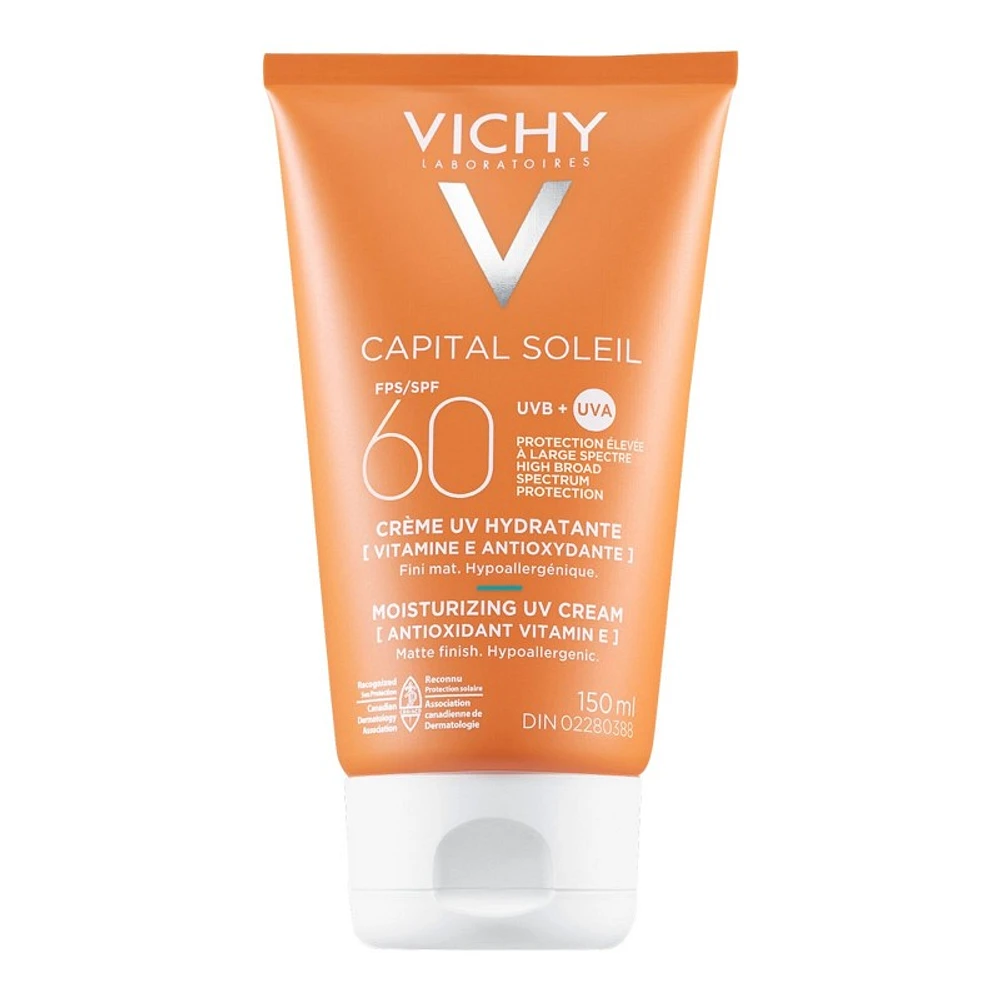 Vichy Capital Soleil Moisturizing UV Cream - SPF 60 - 150ml