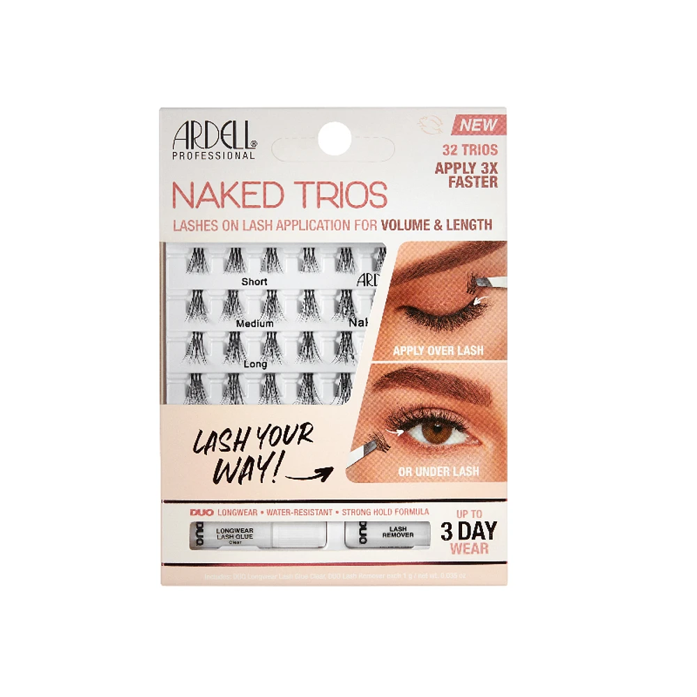 Ardell Professional 32 Naked Trios Lashes