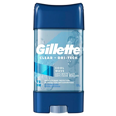 Gillette Clear Gel Scent XTend Technology Antiperspirant  - Cool Wave - 108g