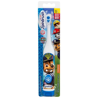 Arm & Hammer Spinbrush Battery Operated Toothbrush - Paw Patrol