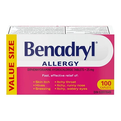 Benadryl Allergy Caplets
