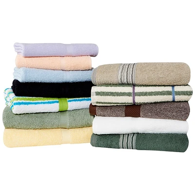 Bath Towels - Assorted - 22x24in