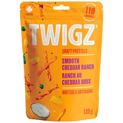 Twigz Pretzels Cheddar Ranch - 130gram