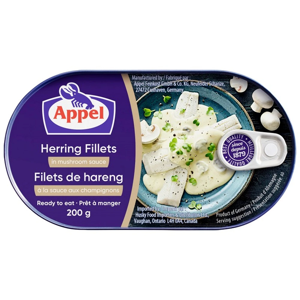 Appel Herring Fillet in Mushroom Sauce - 200g