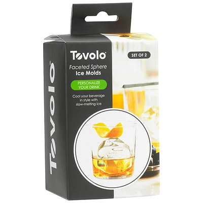 Tovolo Sphere Ice Molds Set - Grey - 2s