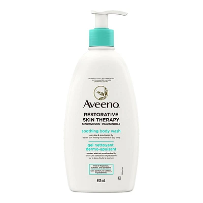 Aveeno Restorative Skin Therapy Soothing Body Wash - 532ml
