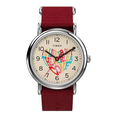 Timex Weekender Watch - Coca-Cola - Red/Multicolour - TW2V29900OF