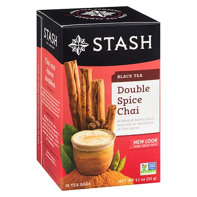 Stash Tea - Double Spice Chai - 18's