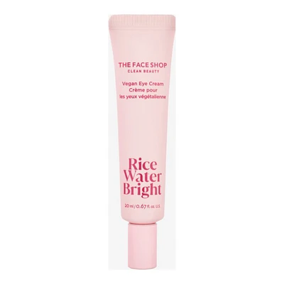 The Face Shop Rice Water Bright Vegan Eye Cream - 20ml