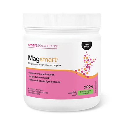 Smart Solutions MAGsmart Powder - Lemon Lime Flavour - 200g