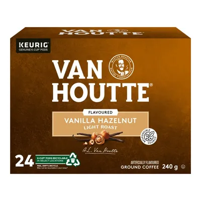 Van Houtte K-Cup Coffee Pods - Vanilla Hazelnut - 24s