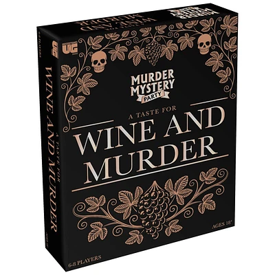 University Games Murder Mystery Party - Wine and Murder