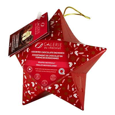 Galerie au Chocolat Star Ornament Box Chocolate - 100g