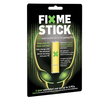 FixMeStick - Gamer Virus Removal Device