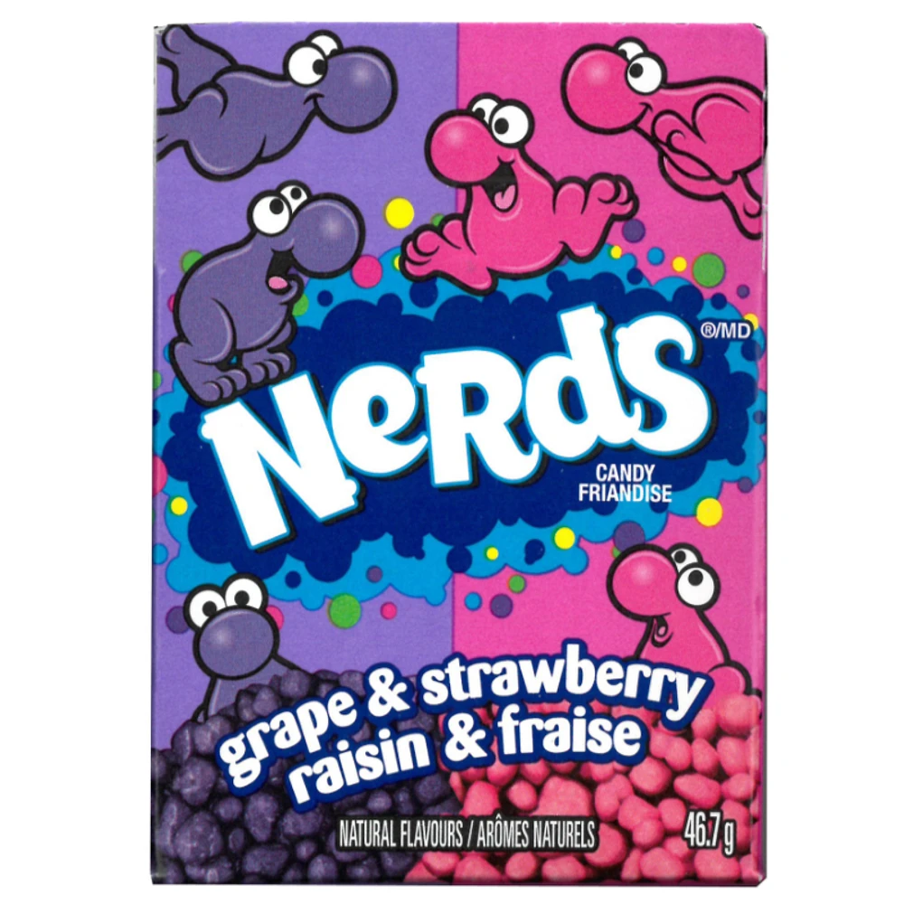 Ferrera Nerds - Grape/Strawberry - 46.7g