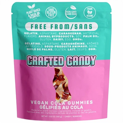Crafted Candy Vegan Cola Gummies - 100g