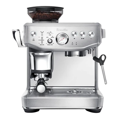 Breville the Barista Express Impress Espresso Machine - Brushed Stainless Steel - BES876BSS1BNA1