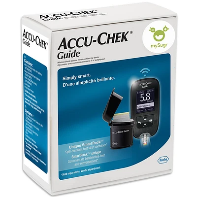 Roche Accu-Chek Guide Wireless Blood Glucose Meter & Lancing Device - 11169