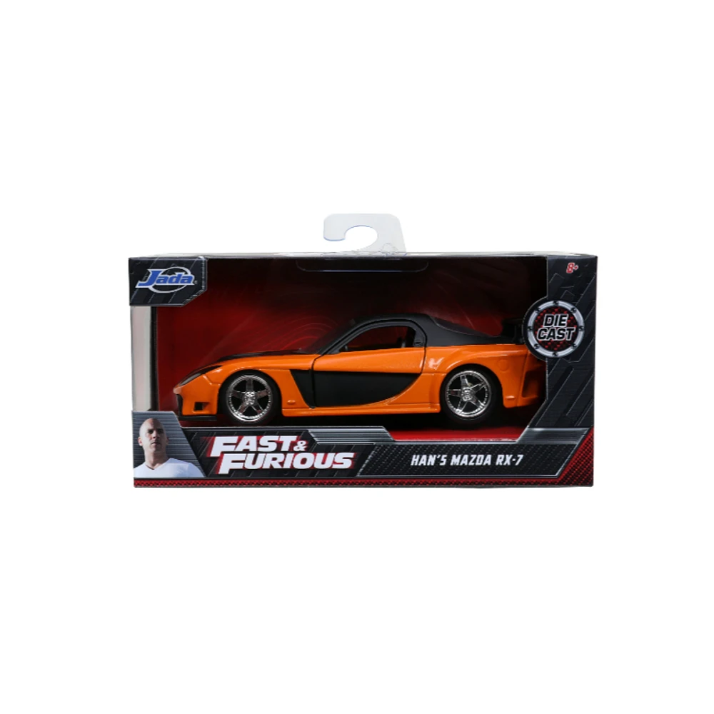 Fast And Furious Han's Mazda RX-7 Diecast Car - Assorted