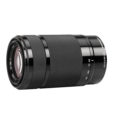Sony E-Mount 55-210mm f/4.5-6.3 Lens - Black - SEL55210B
