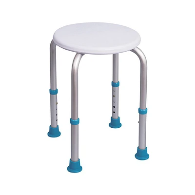 AquaSense Shower Stool - White