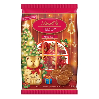 Lindt Teddy Milk Chocolates Bag - 145g