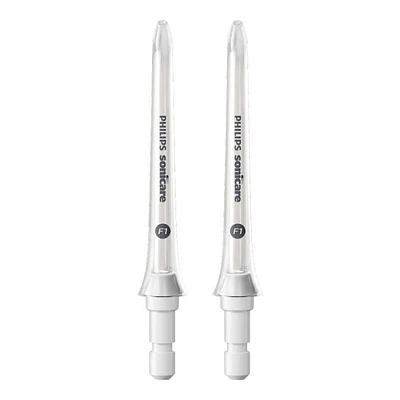 Philips Sonicare Power Flosser Replacement Nozzles - White - Standard - 2's
