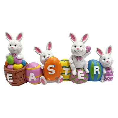 Nature's Mark Easter Bunny Decor - 10x2x5 Inch