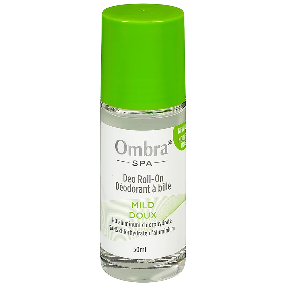 Ombra Spa Deodorant Roll On - Mild - 50ml