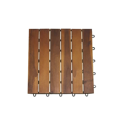 Collection by London Drugs Acacia Wood Tile - Slats