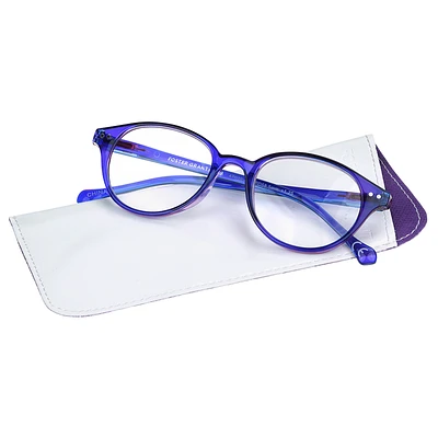 Foster Grant Hallie Women's Reading Glasses - Purple