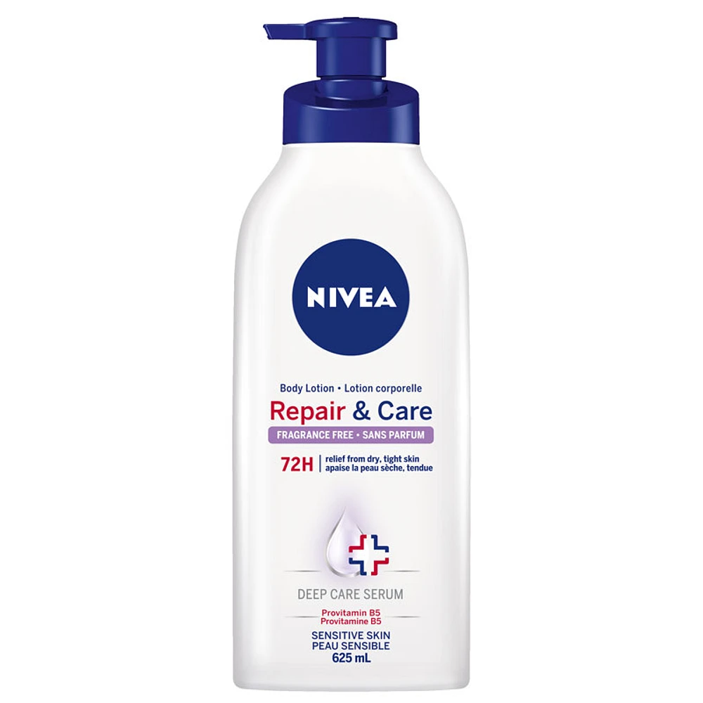 Nivea Repair & Care Body Lotion - Sensitive Skin - 625ml